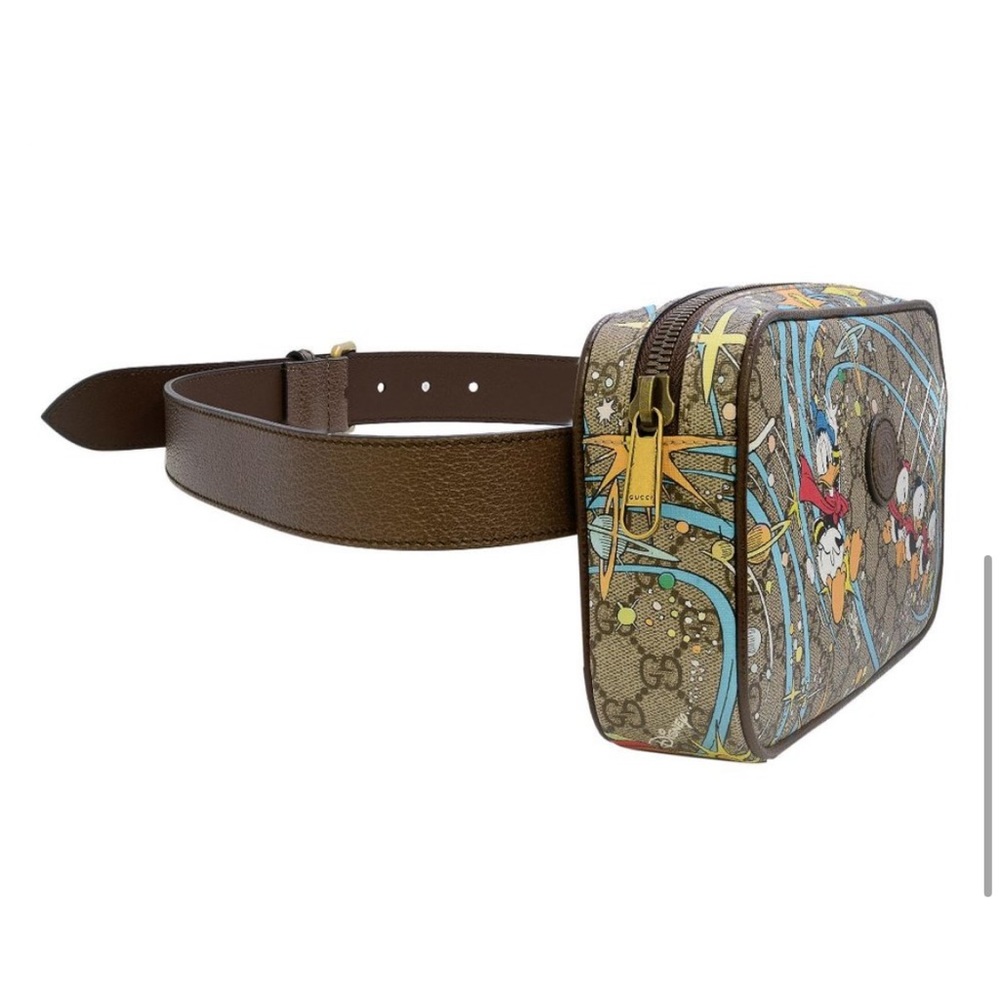 NWT NIB Gucci x Disney Supreme Donald Duck Beltbag Messenger Bag - Picture 5 of 14